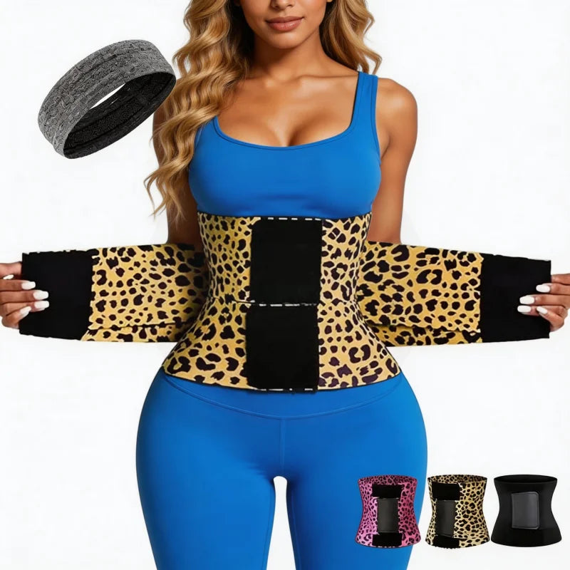 Women's Triple Wrap Waist Trainer for Tummy Control and Compression