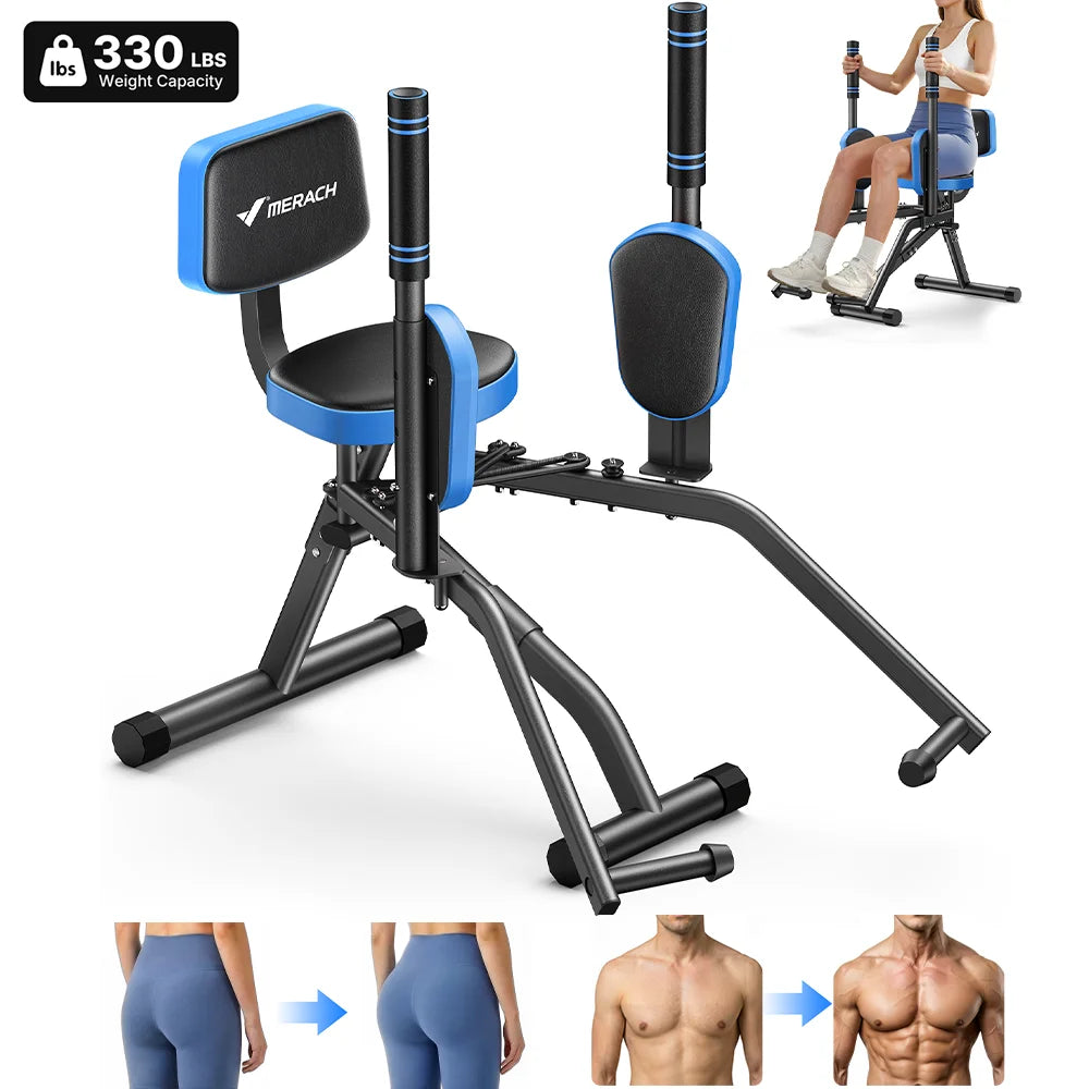 MER Hip Abductor Machine for Glutes and Outer Thighs