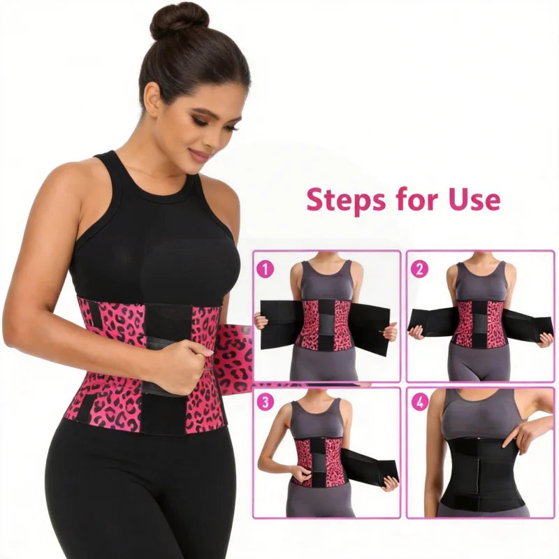 Women's Triple Wrap Waist Trainer for Tummy Control and Compression