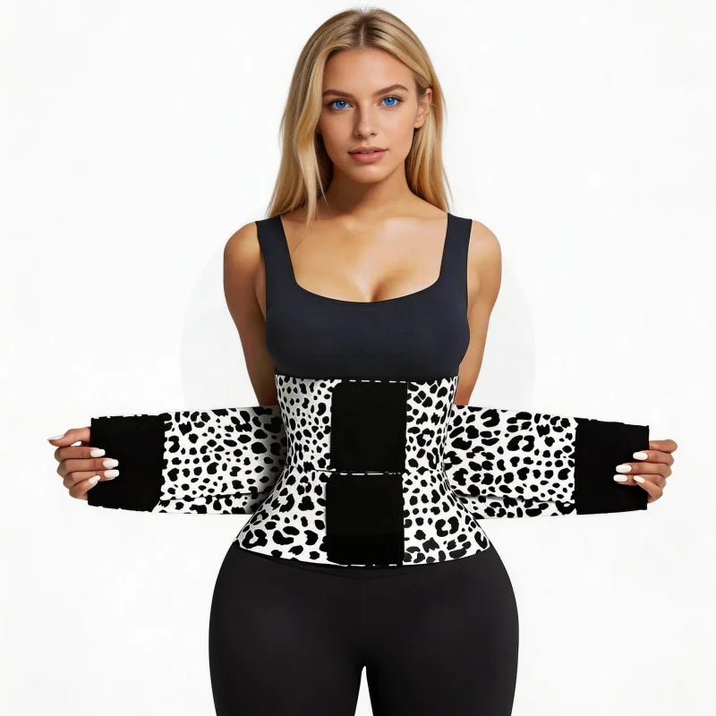 Women's Triple Wrap Waist Trainer for Tummy Control and Compression