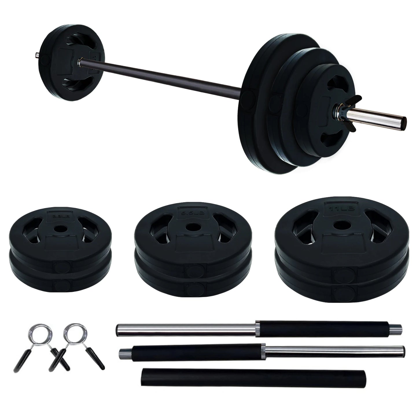 Twister CK Adjustable Barbell Weight Set For Strength Training