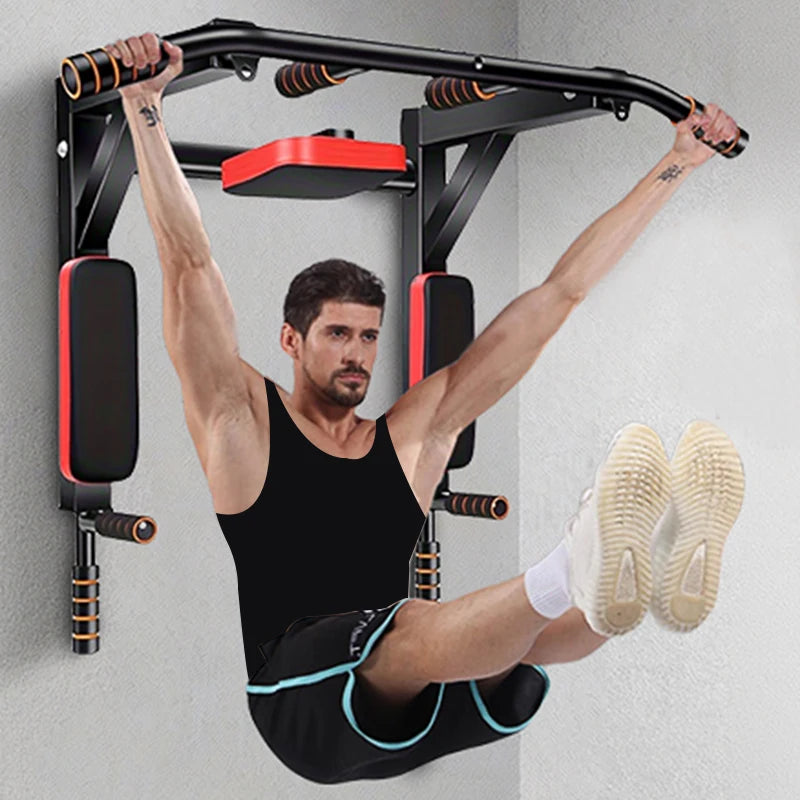 KBQ Wall Mounted Pull Up Bar for Home Gym Workouts