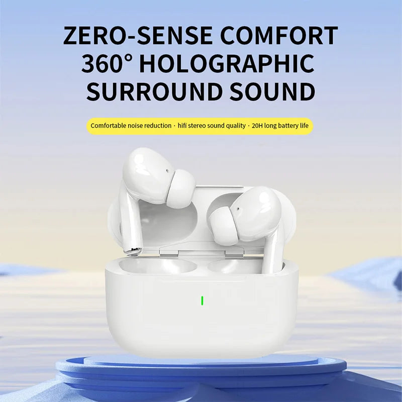 ZZLOVE Wireless Earbuds With Heart Rate Monitoring And Noise Cancellation