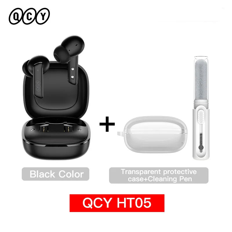 QCY HT05 ANC Wireless Earbuds With Active Noise Cancellation