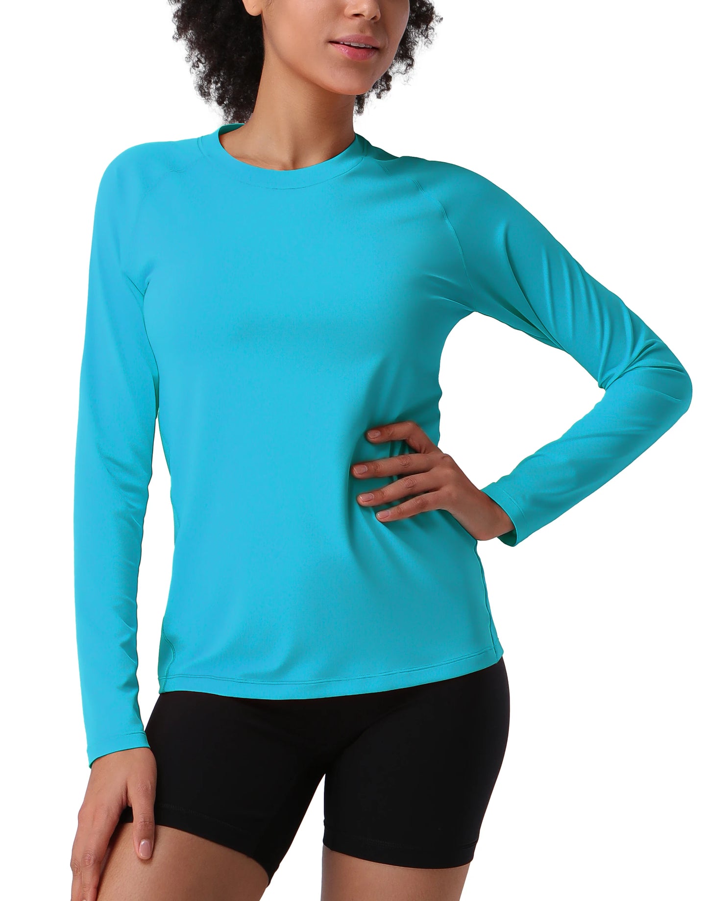 Pioneer Camp Womens Quick Dry Hiking Sun Protection Rash Guard