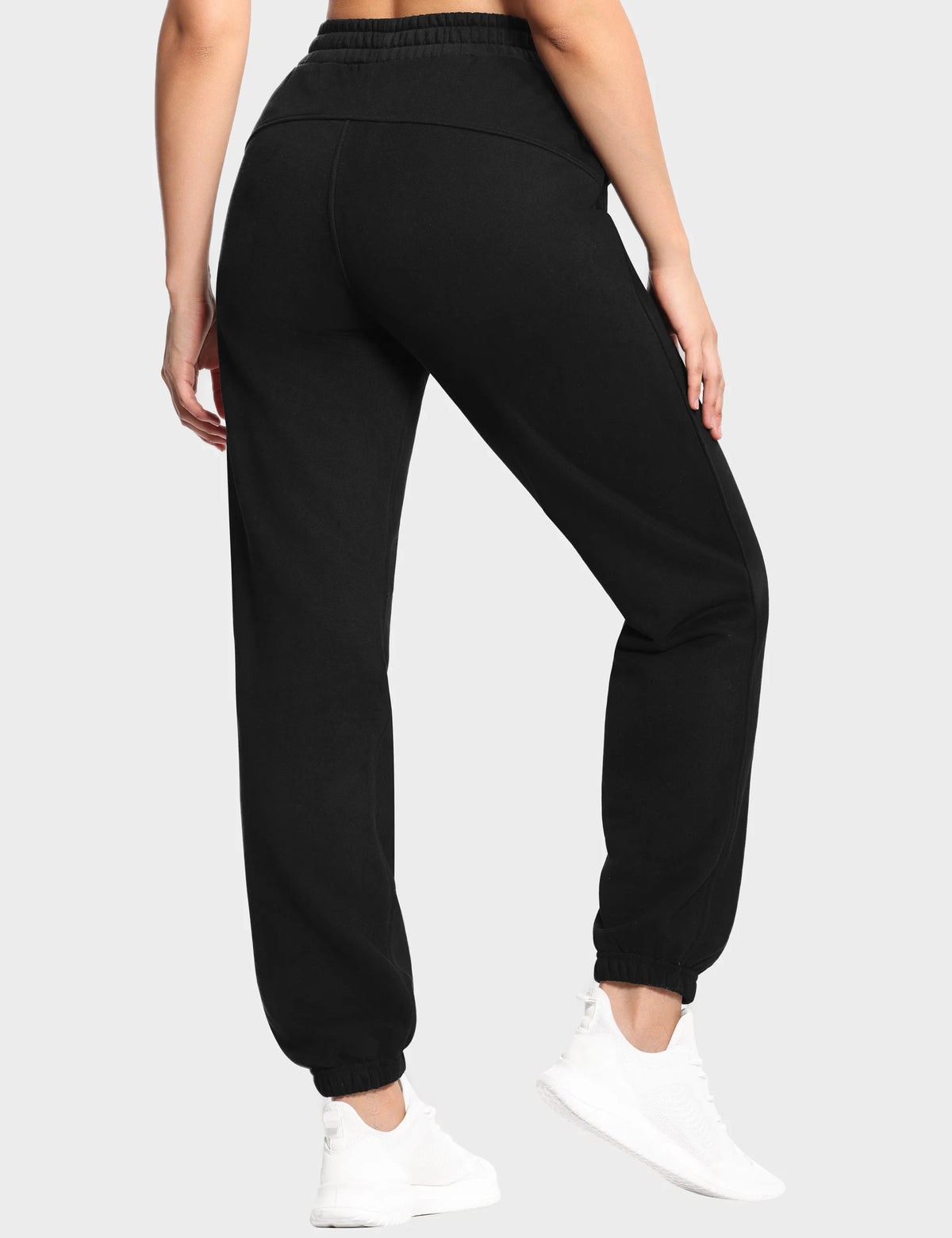 The Gym People Womens Fleece Workout Sweatpants With Pockets