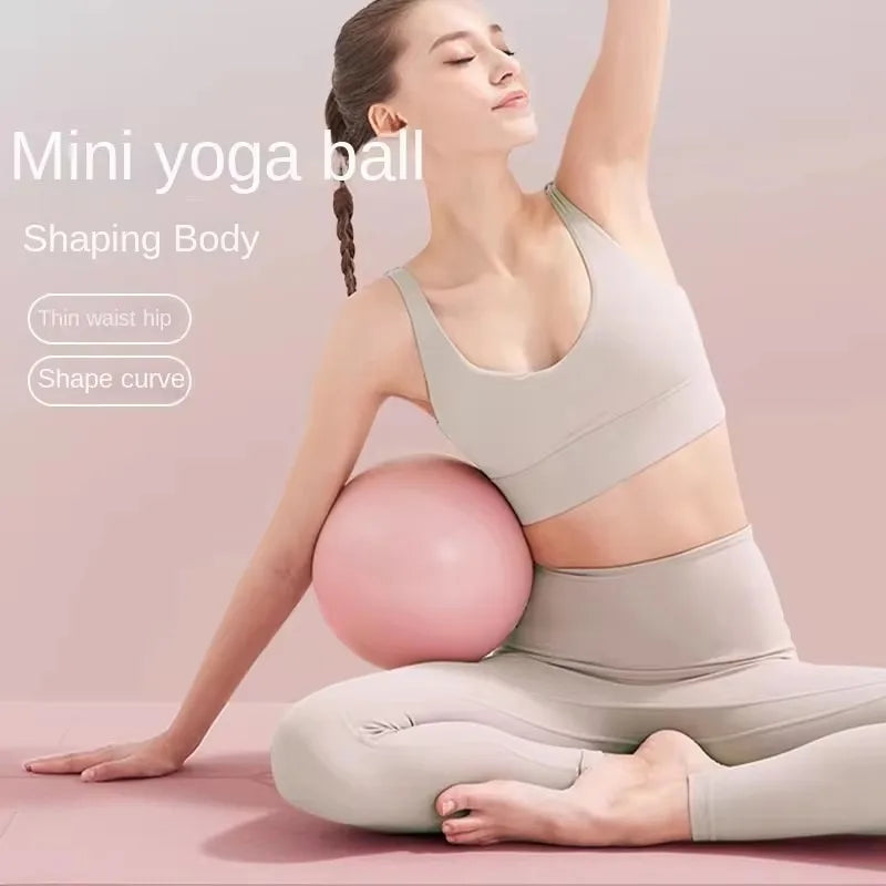 Pilates Fitness Ball For Yoga Core And Leg Workouts
