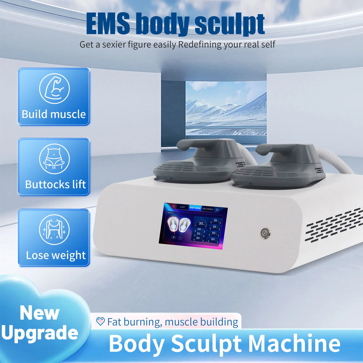 Emszero RF Muscle Stimulator For Body Sculpting And Toning