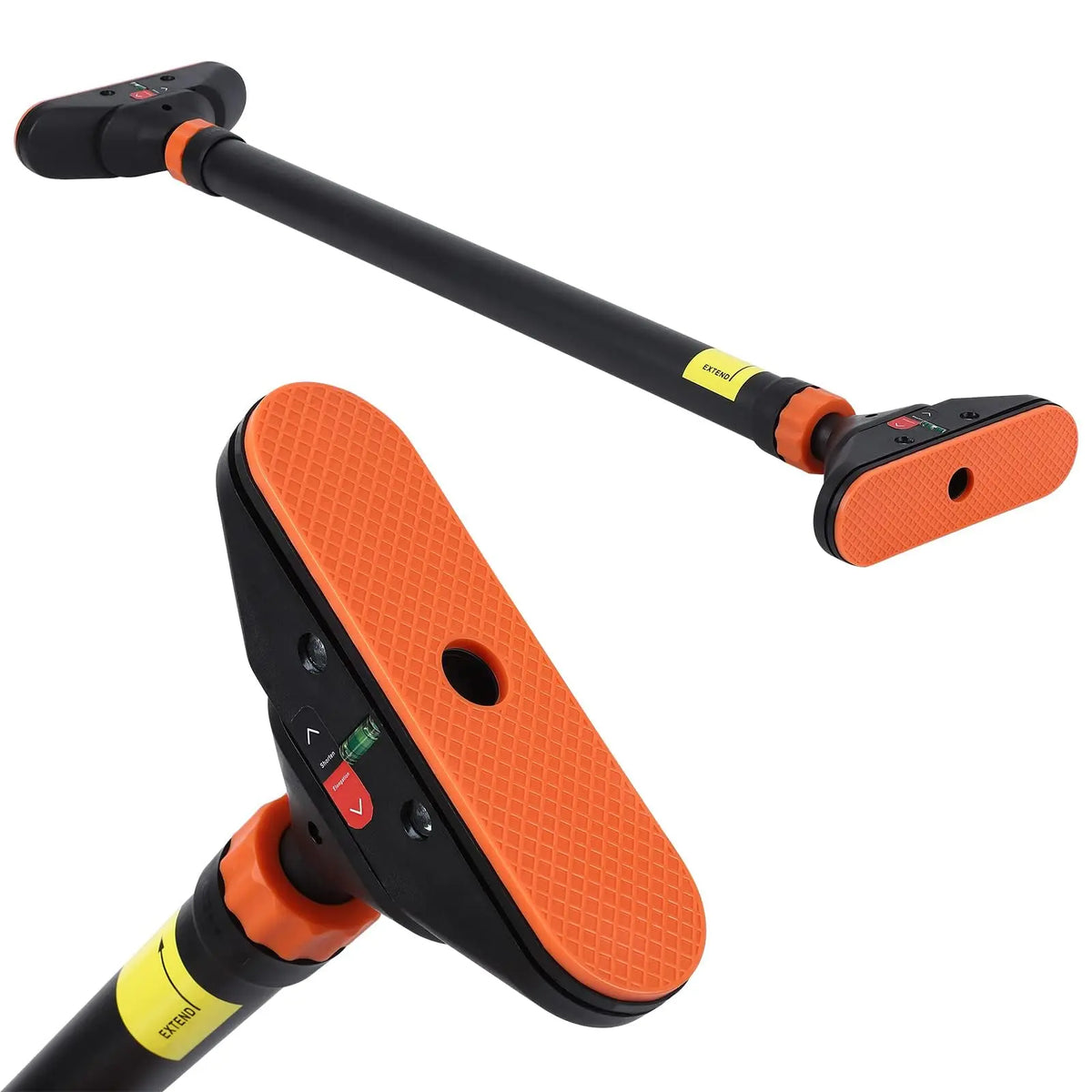 Adjustable Doorway Pull Up Bar With Integrated Level Meter
