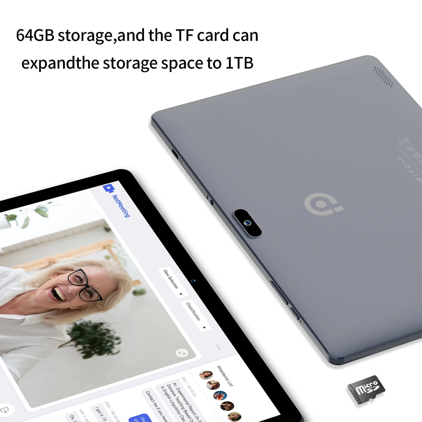Pritom 10 Inch Android Tablet With Hd Ips Display