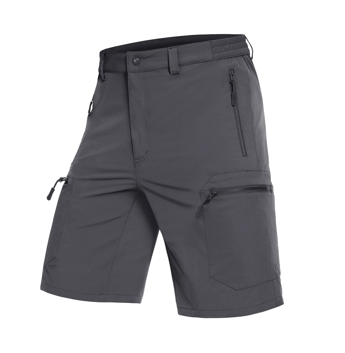 Men's Quick Dry Cargo Hiking Shorts With Water Resistant Pockets