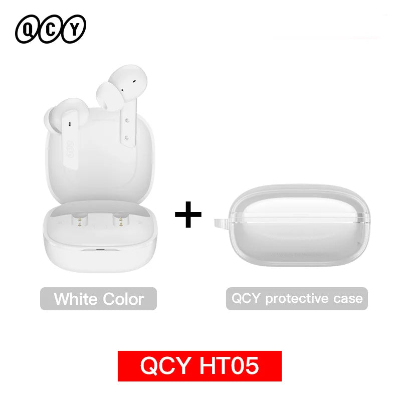 QCY HT05 ANC Wireless Earbuds With Active Noise Cancellation