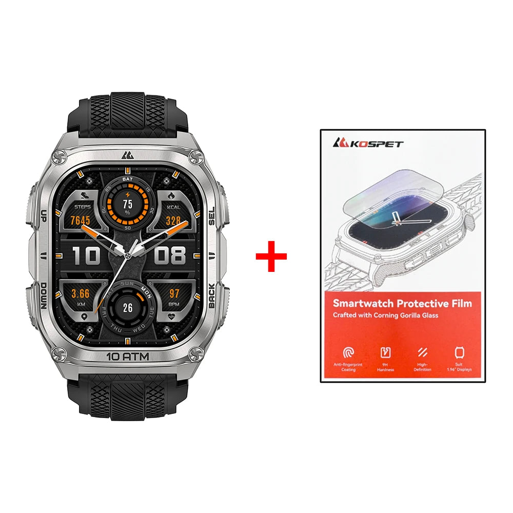 Kospet Tank M4 Smart Watch Gps Navigation Health Monitor