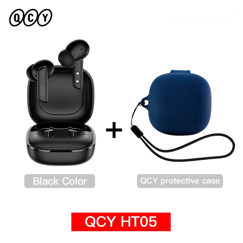 QCY HT05 ANC Wireless Earbuds With Active Noise Cancellation
