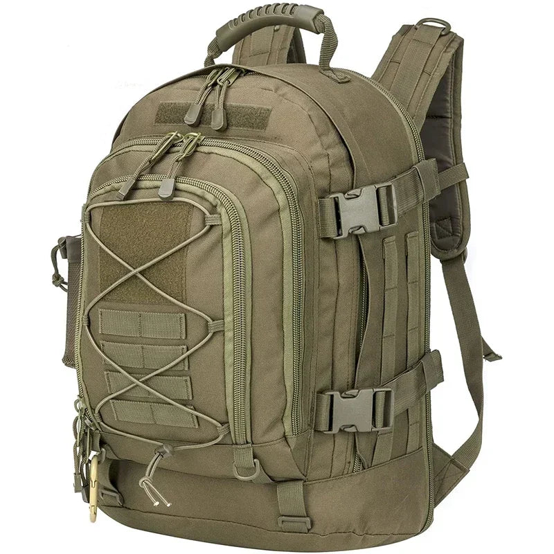 LQARMY Military Tactical Nylon Backpack For Outdoor Hiking And Camping