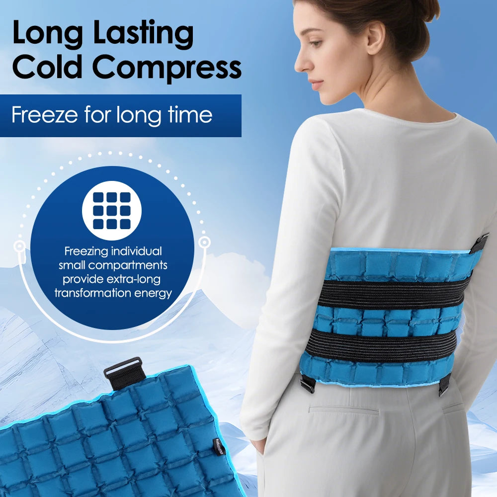 Hailicare Large Ice Pack for Back and Body Pain Relief