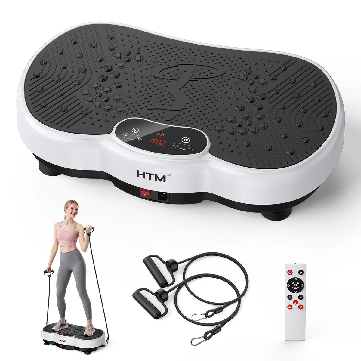 HTM Whole Body Vibration Fitness Massage Exercise Machine