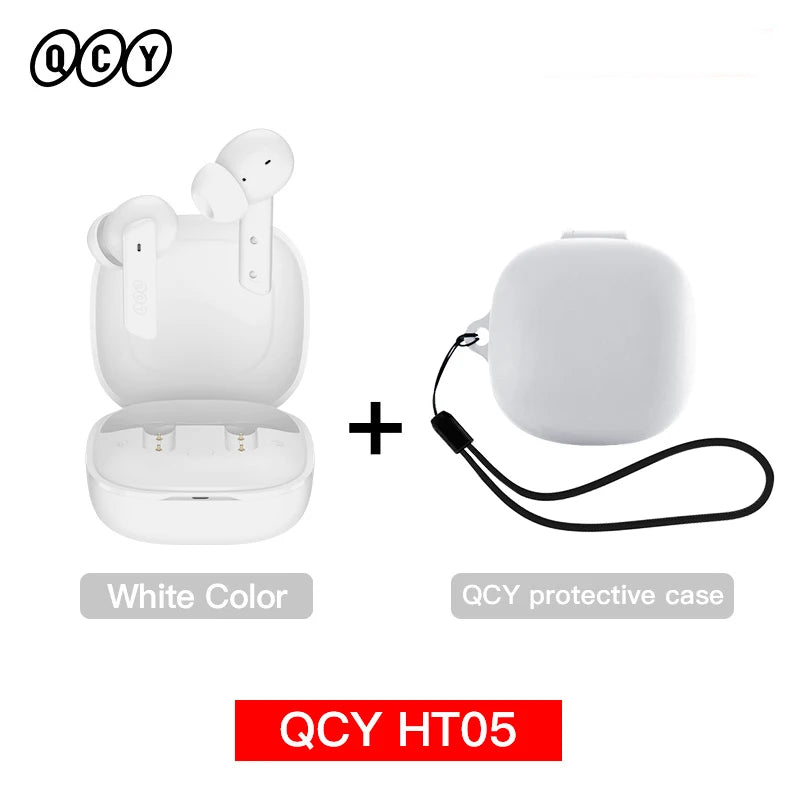 QCY HT05 ANC Wireless Earbuds With Active Noise Cancellation