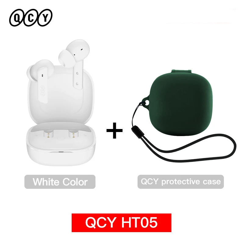 QCY HT05 ANC Wireless Earbuds With Active Noise Cancellation