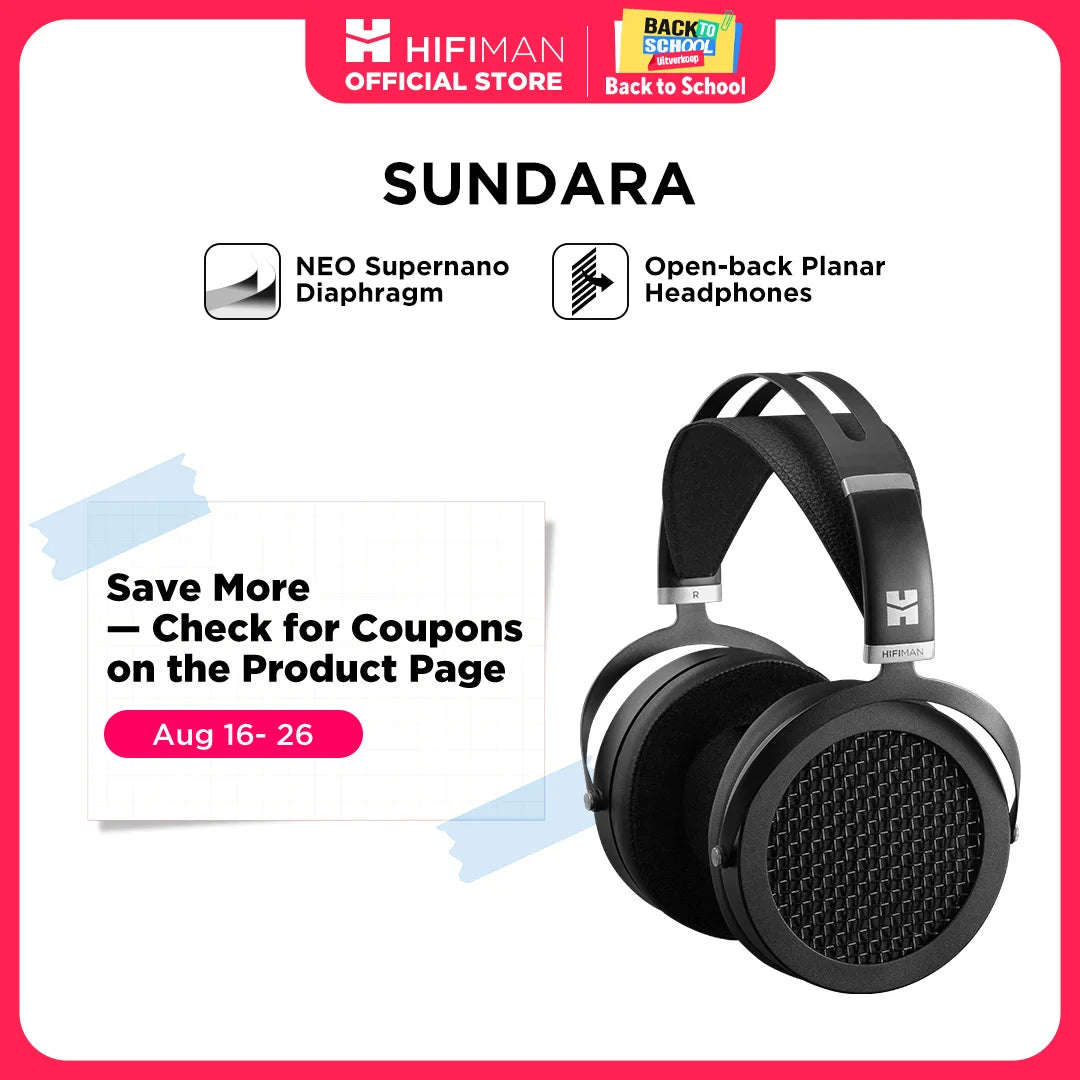 Hifiman Sundara Professional Planar Magnetic Headphones