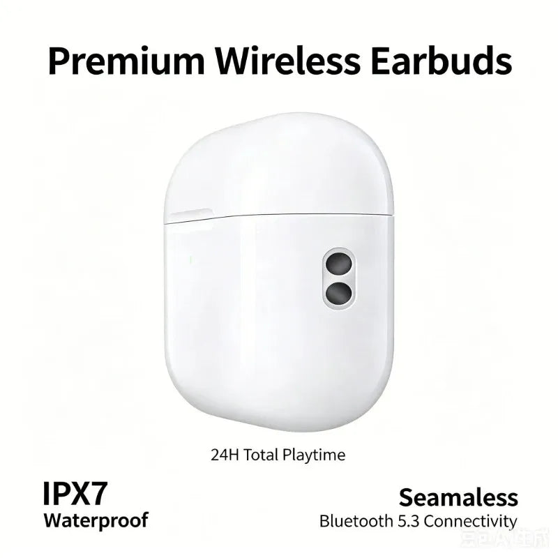 ZZLOVE Wireless Earbuds With Heart Rate Monitoring And Noise Cancellation