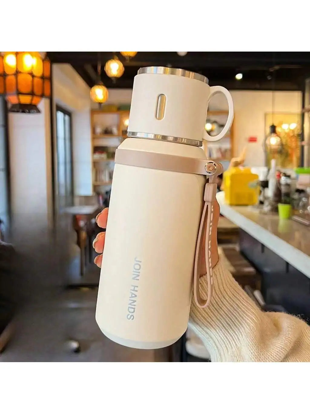 304 Stainless Steel Vacuum Insulated Leakproof Thermal Water Bottle