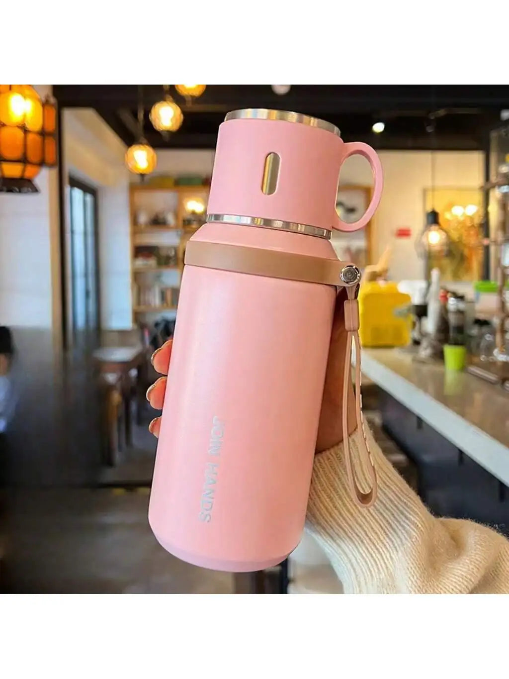 Portable Stainless Steel Vacuum Insulated Leakproof Water Bottle