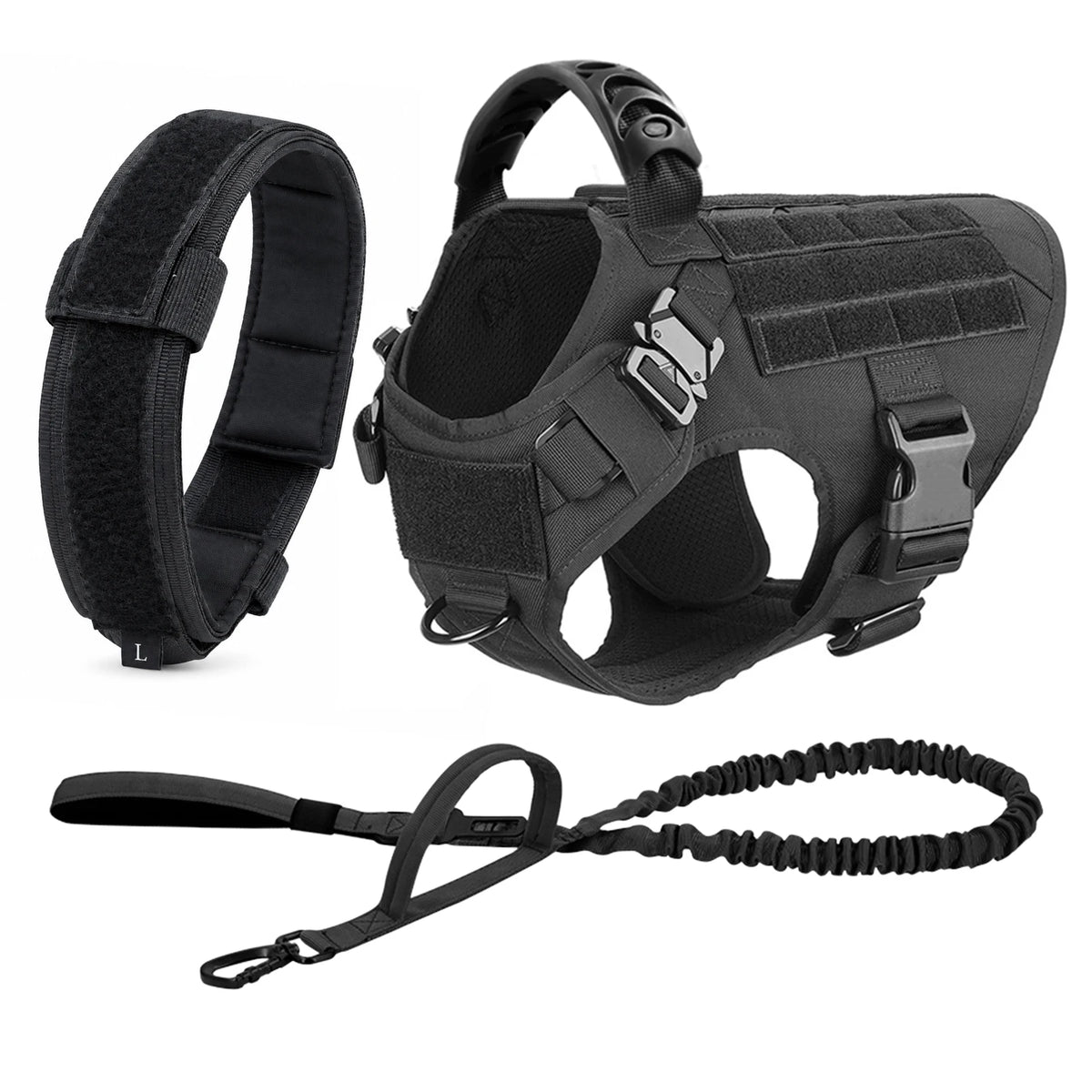 PETRAVEL Dog Harness Leash Set for Training and Walking