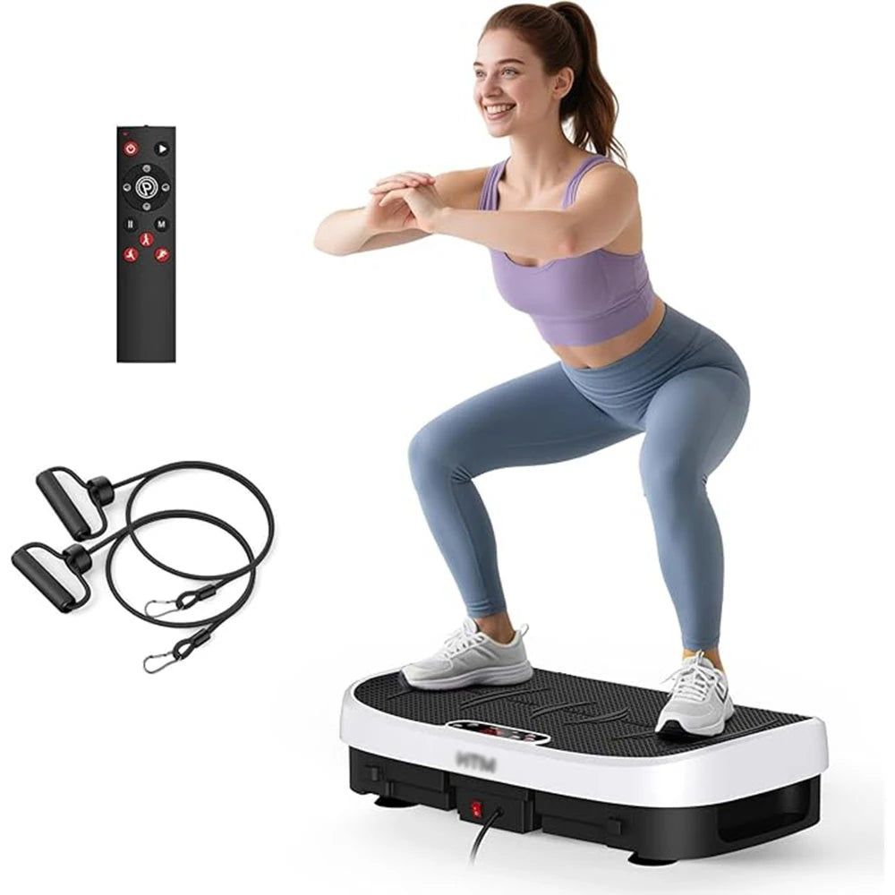 Magnetic Vibration Plate Exercise Machine With LED Display