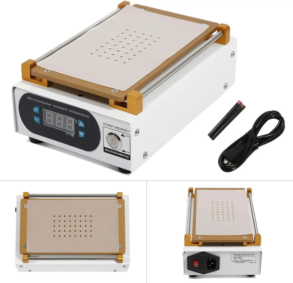 LCD Screen Separator Machine With Vacuum Pump For Phone Repair