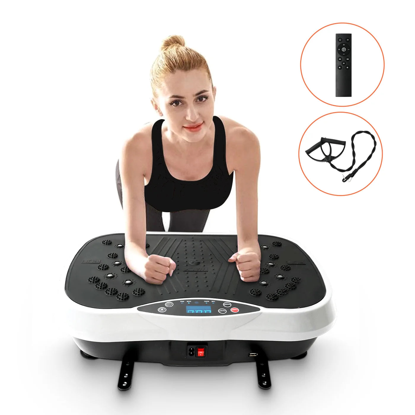 Full Body Vibration Plate Exercise Machine For Home Training