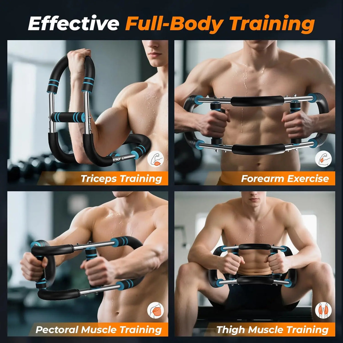 U Shape Arm Trainer Hand Gripper For Upper Body Training
