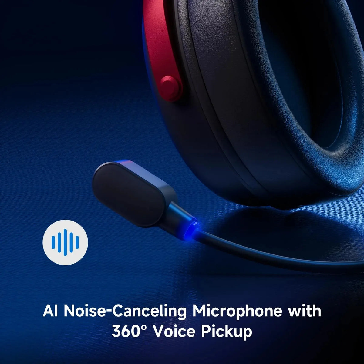 MCHOSE V9 Pro Wireless Gaming Headset With Noise Cancelling Mic