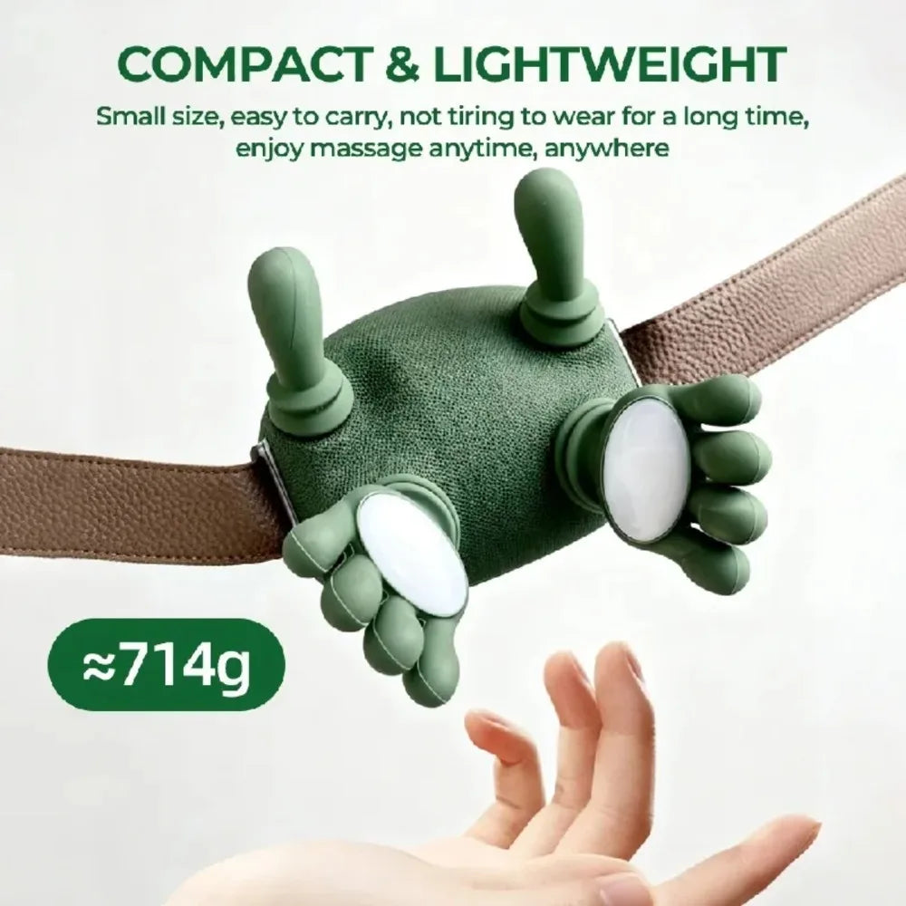 Bionic Finger Neck and Shoulder Massager with 4D Kneading
