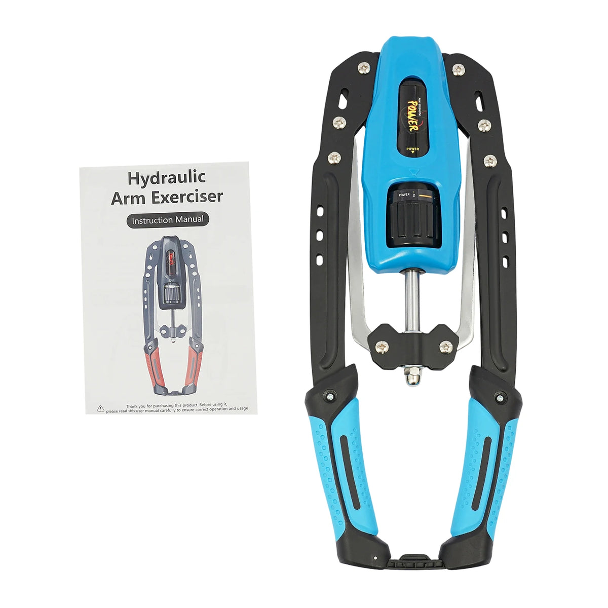 Adjustable Hydraulic Arm Trainer for Strength and Rehabilitation Fitness