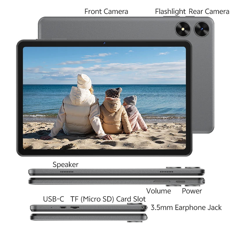 SVITOO Android Tablet Unisoc T7250 Octa Core 4GB RAM 128GB
