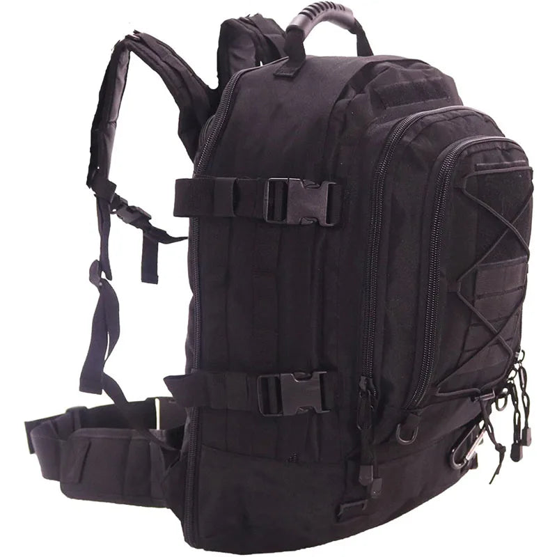 LQARMY Military Tactical Backpack Waterproof Molle Nylon Hiking Rucksack