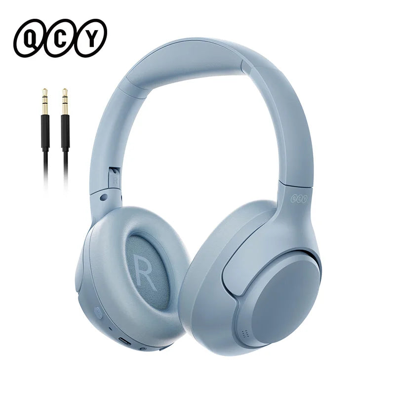 QCY H3 Wireless Headphones With Hybrid Active Noise Cancellation Technology