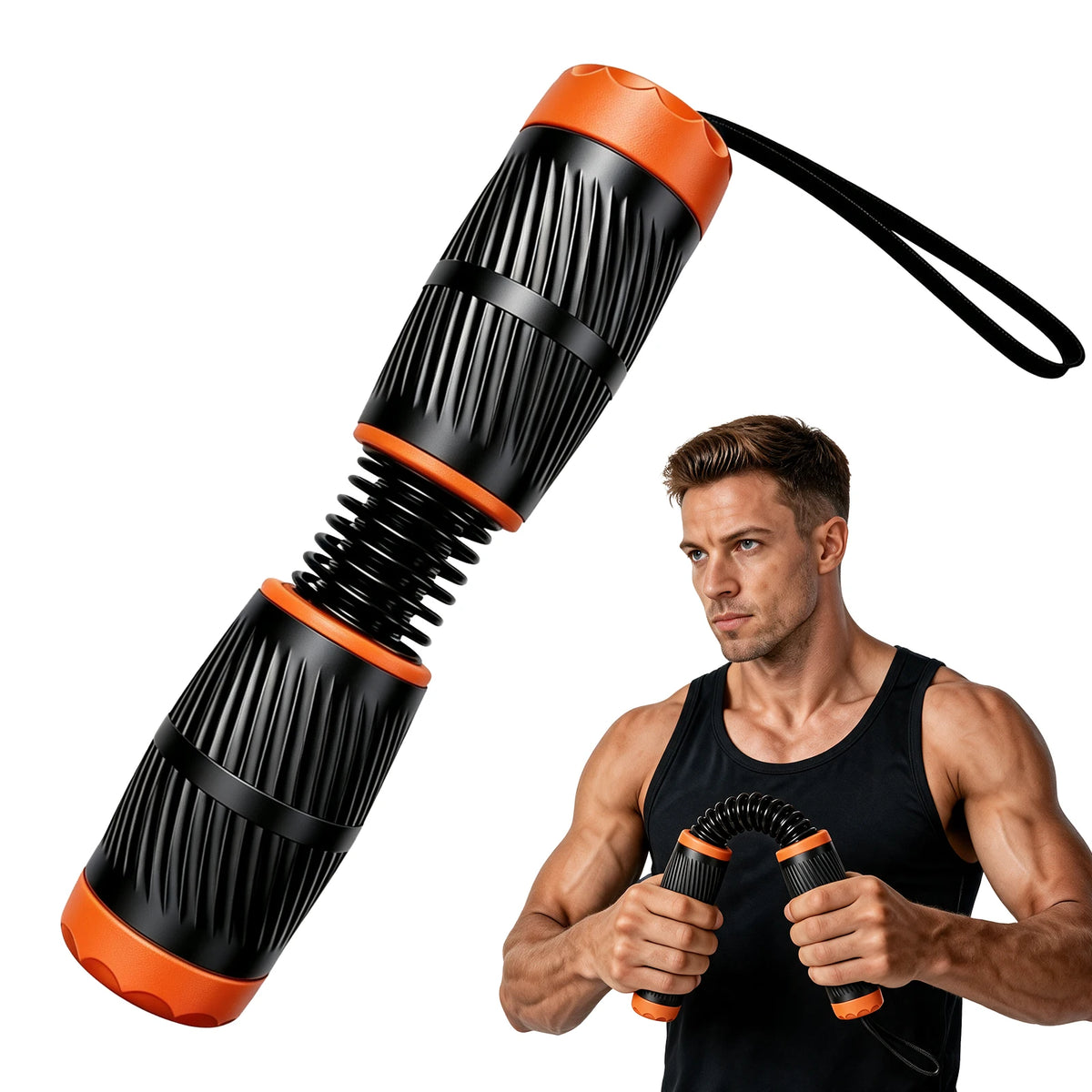 Fixed Resistance Wrist and Forearm Trainer for Strength Training