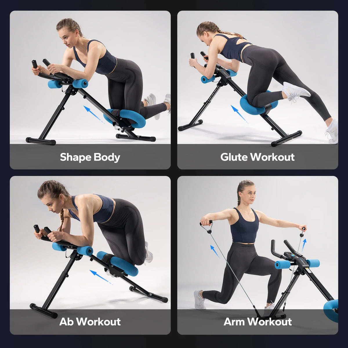 Merach Adjustable Abdominal Exercise Machine For Core Strength Training