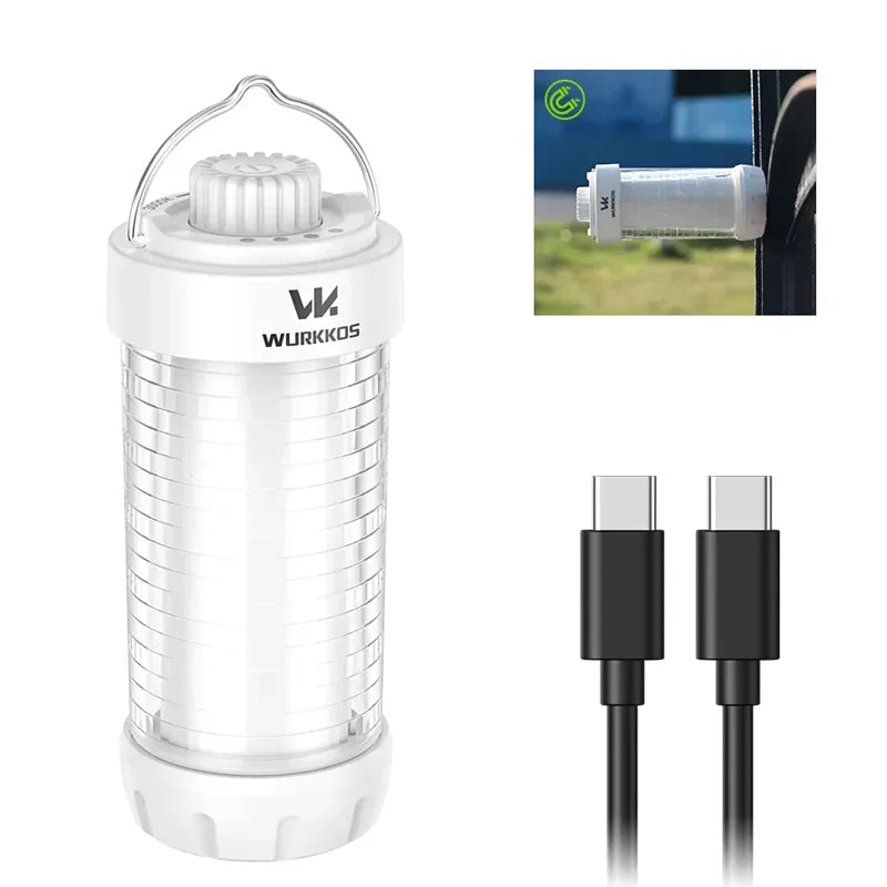 Wurkkos CL01 Rechargeable LED Flashlight With Integrated Power Bank