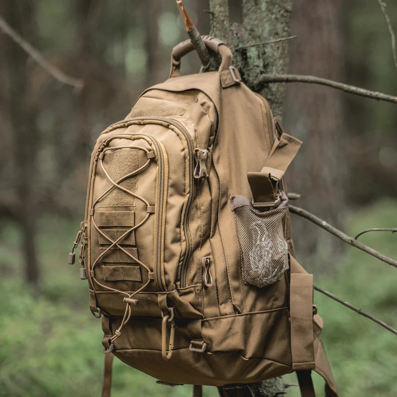 LQARMY Durable Tactical Backpack For Outdoor Hiking And Travel