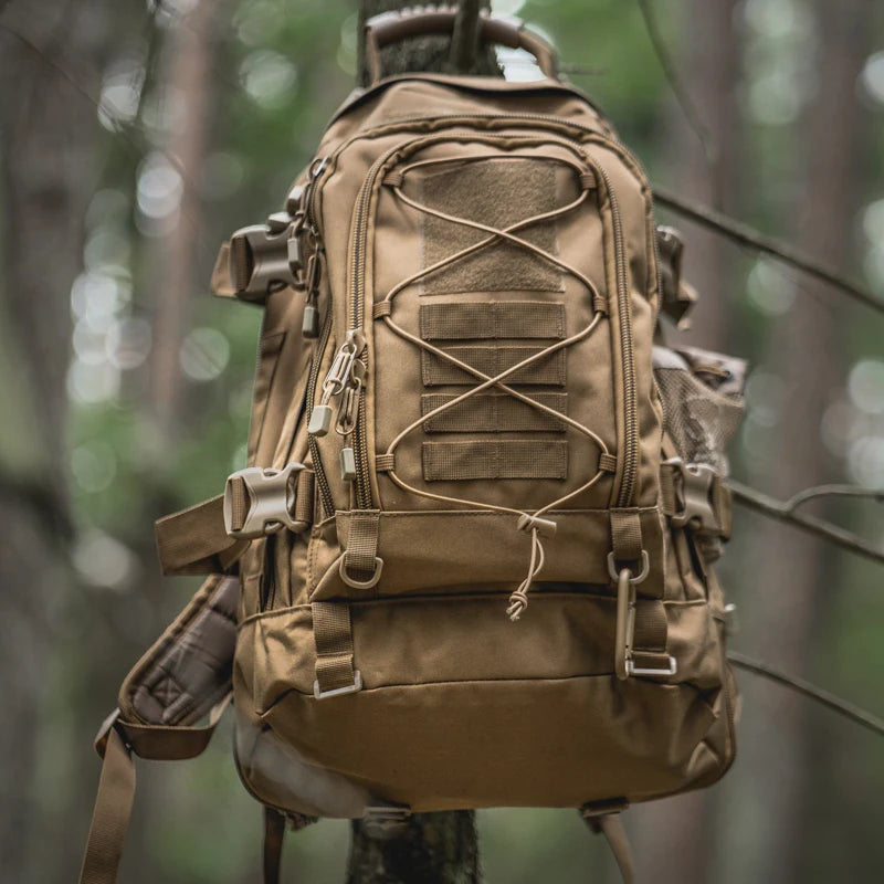 LQARMY Durable Tactical Backpack For Outdoor Hiking And Travel