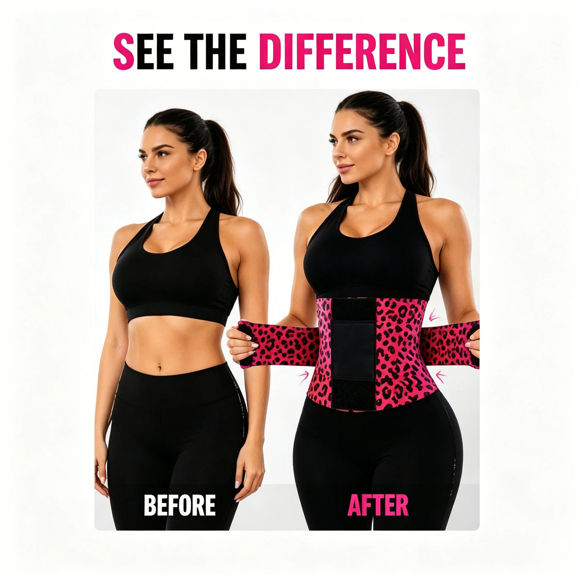 Women's Triple Wrap Waist Trainer for Tummy Control and Compression