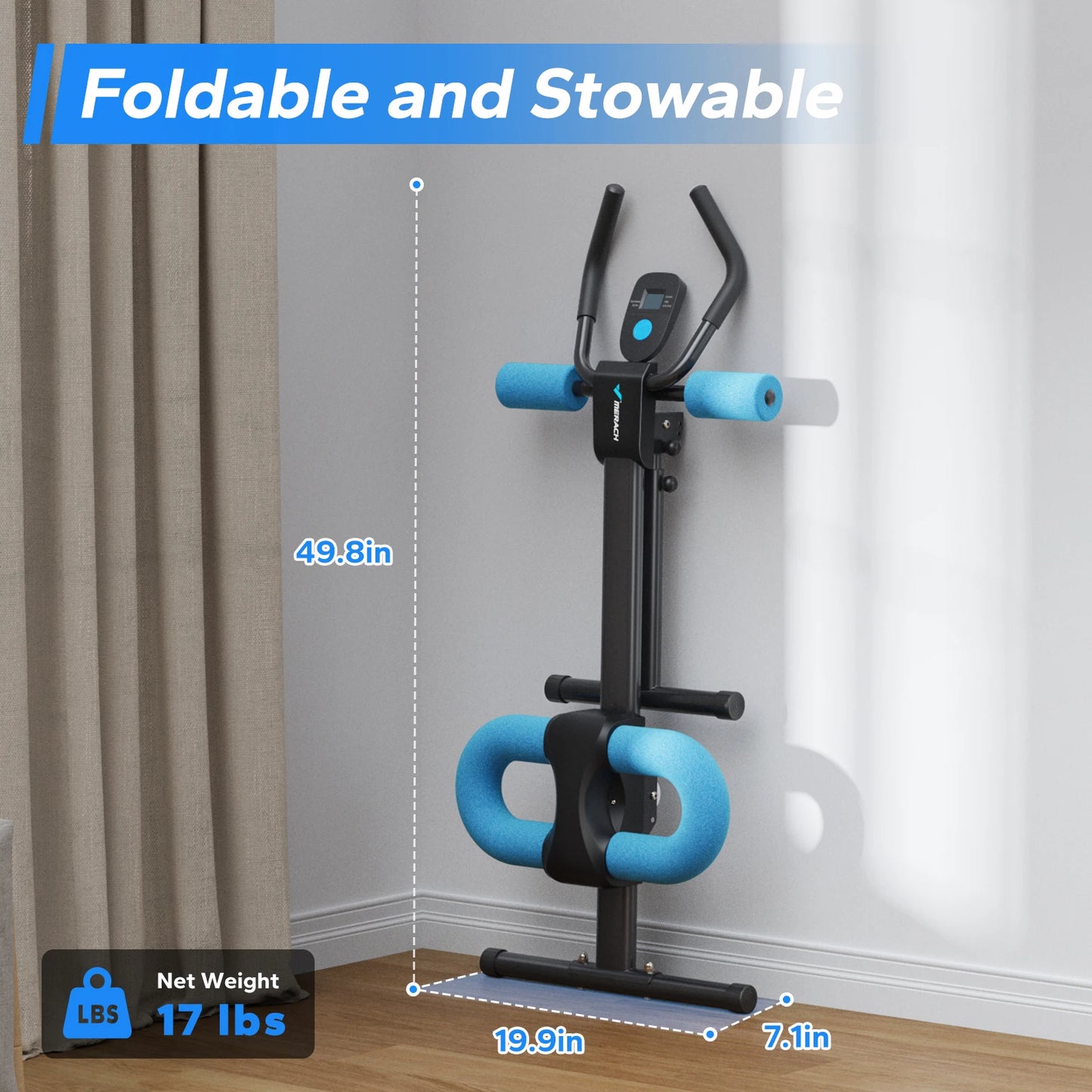 Merach Adjustable Abdominal Exercise Machine For Core Strength Training