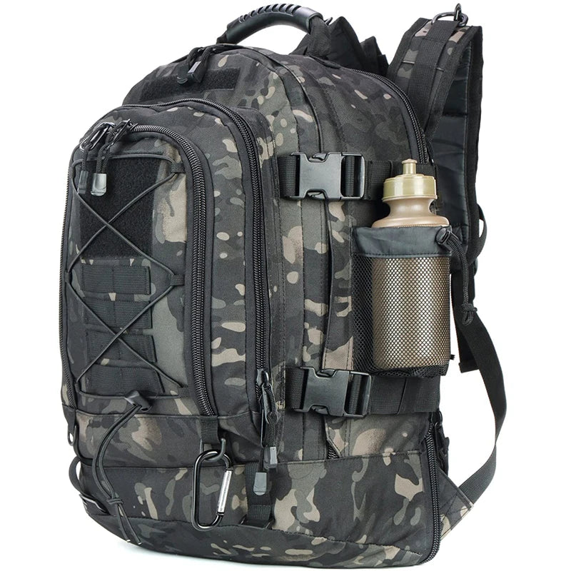LQARMY Military Tactical Nylon Backpack For Outdoor Hiking And Camping