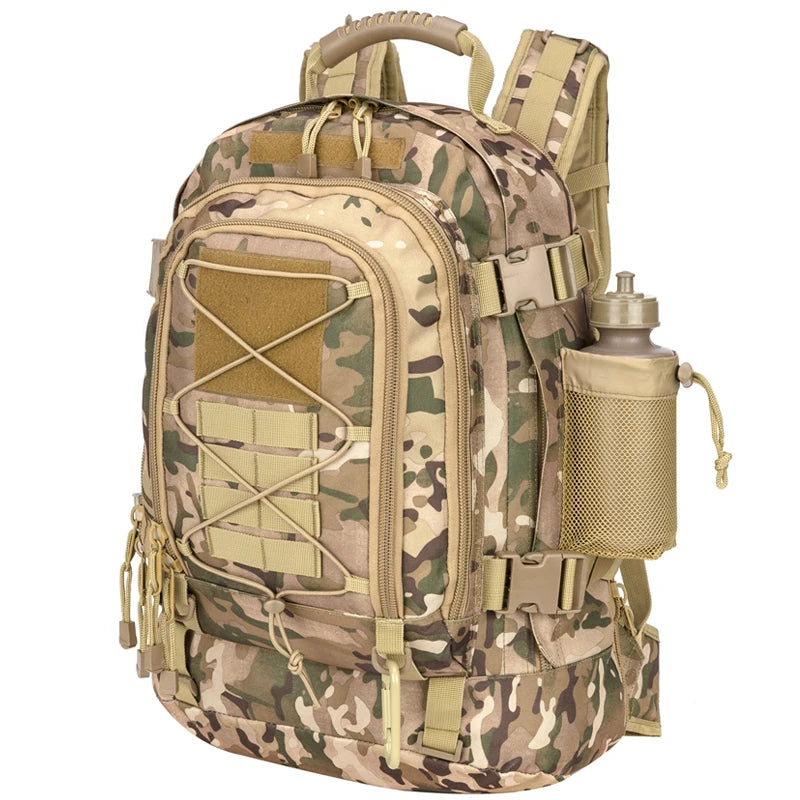 LQARMY Military Tactical Nylon Backpack For Outdoor Hiking And Camping