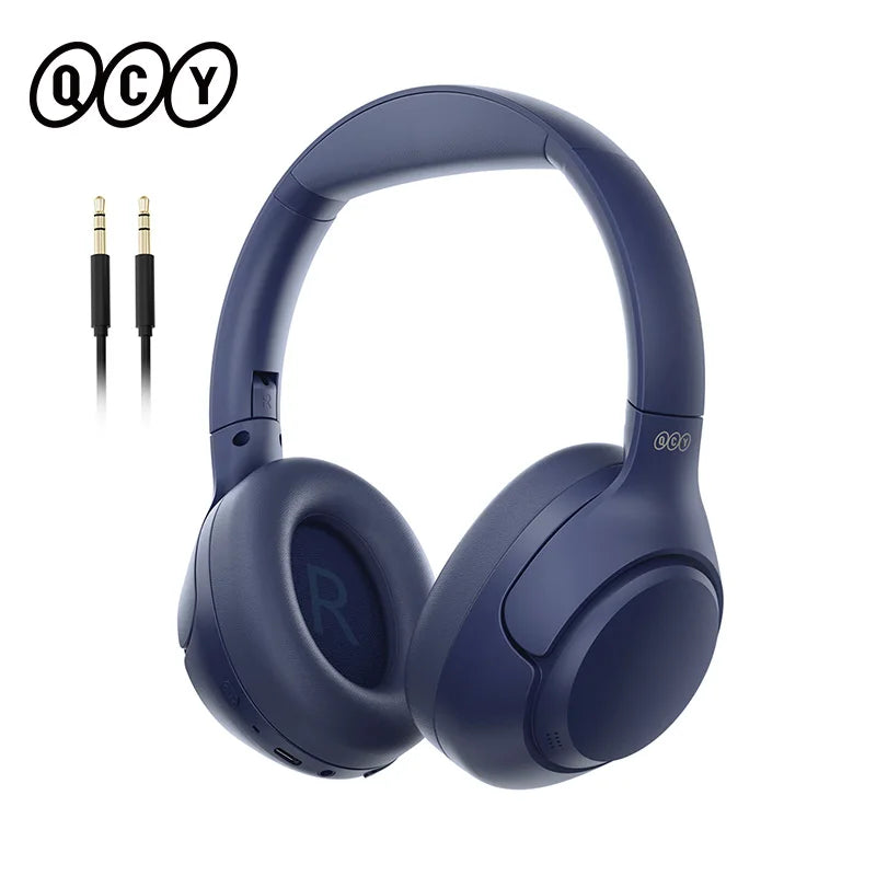 QCY H3 Over Ear Headphones With Hybrid Noise Cancellation