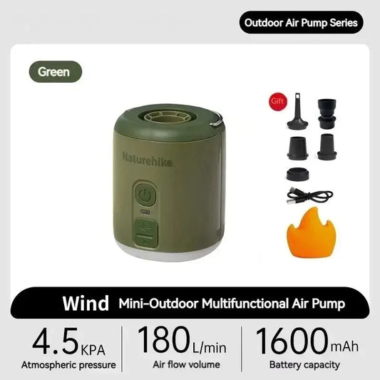 Naturehike Portable Electric Air Pump For Inflatable Camping Mats