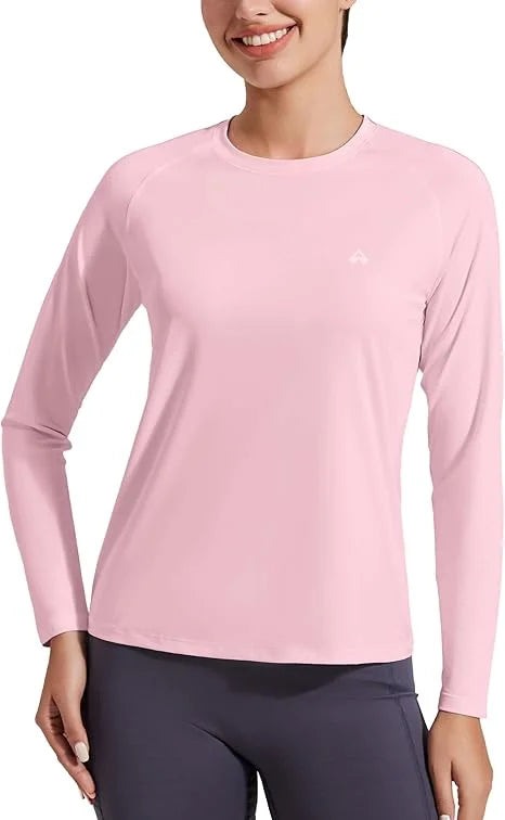 Pioneer Camp Womens Quick Dry Hiking Sun Protection Rash Guard